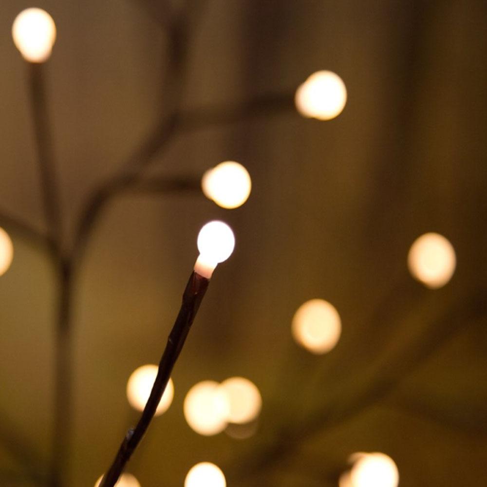 Juletræ - led-julelys udendørs og indendørs - 120 lys - 150 x 85 cm - varm hvid
