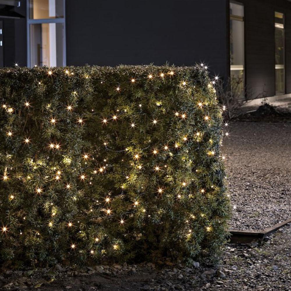 Cluster lighting - led-julelys udendørs og indendørs - 80 lys - 7,9 meter - ekstra varm hvid