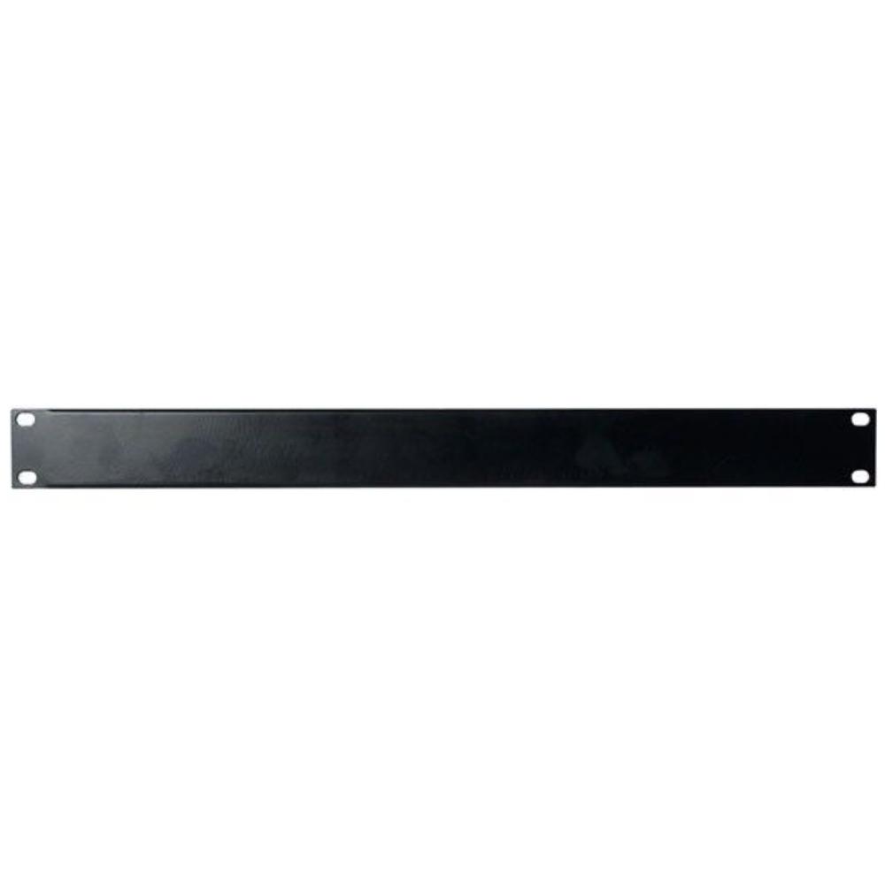 1U Blindpanel 19 tommer 483x10x44mm (BxDxH) Patchskab Serverskab Dataskab
