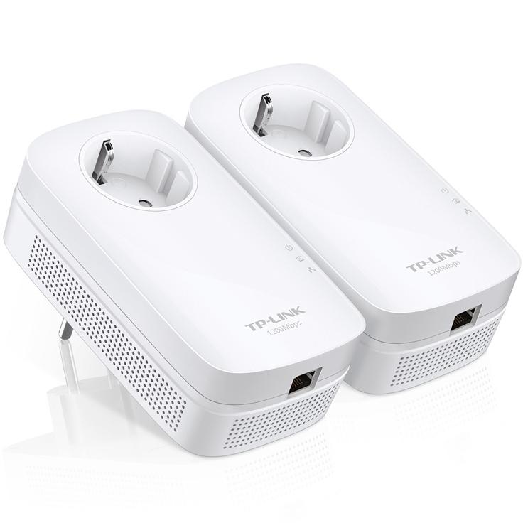Powerline-adapter-sæt - 1200 Mbps - TP-Link