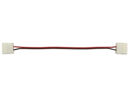 KABEL MED STIKKONTAKTER TIL FLEKSIBEL LED STRIP 8 mm 1 FARVE - Velleman