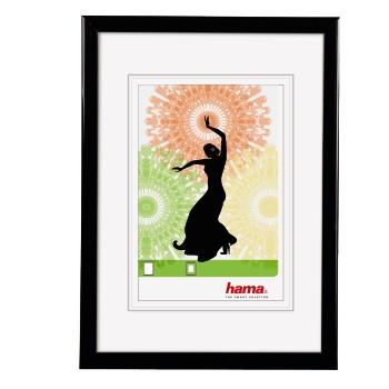Ramme Plastik Madrid sort 10 x 15 - Hama