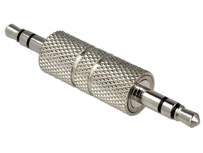 Delock Adapter Audio Jack 3,5 mm Stik > 3,5 mm 3-polet Stik