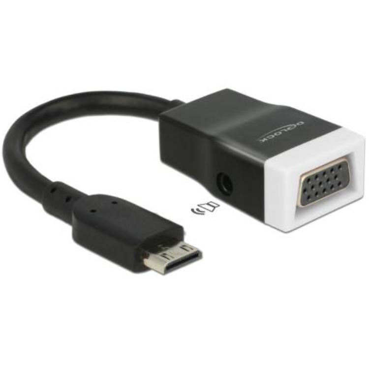 HDMI mini til VGA-konverter - Delock
