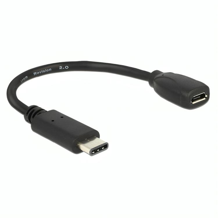 USB C til USB micro B-kabel - 2.0