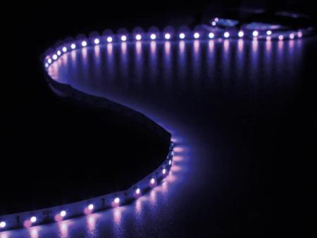 KIT med LED-stribe og strømforsyning Ultraviolett 300 LED'er 5 m 12V - Vellight