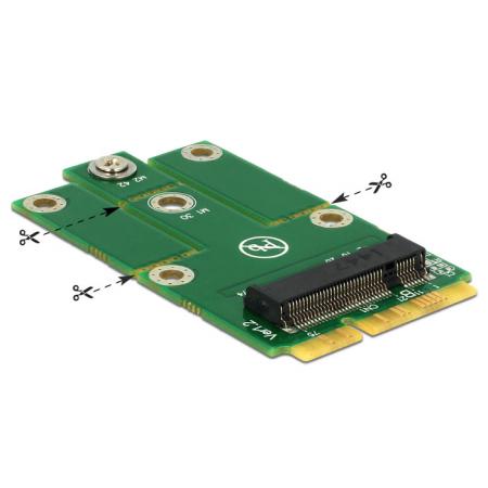 Mini PCIe til M.2 NGFF-adapter