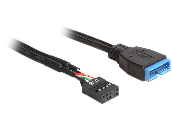 Delock USB 2.0 > USB 3.0 60cm