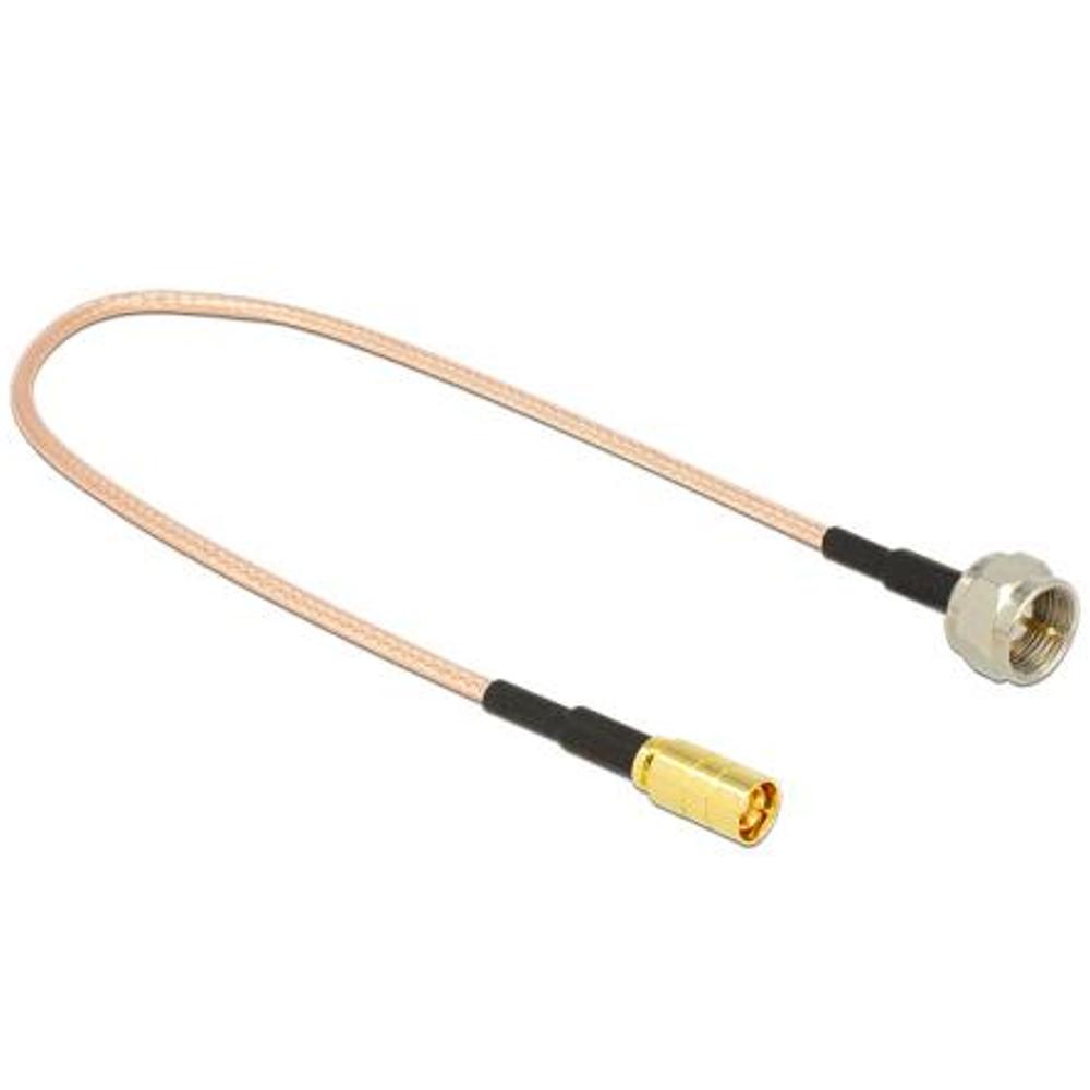 F-Connector Hunkøn - SMB-Hunkøn - RG316