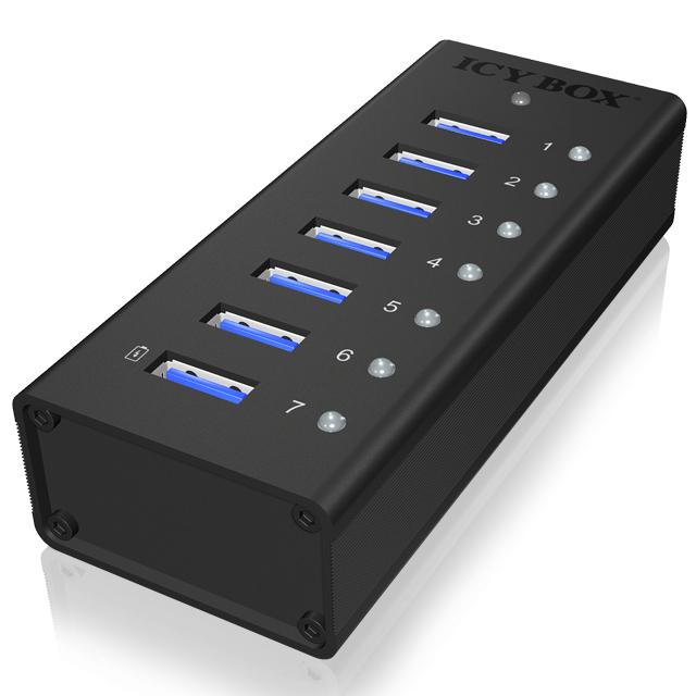 USB-hub - 7 porte - Icy Box