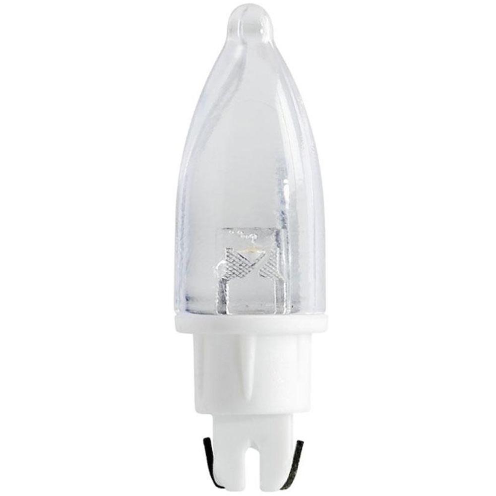 Ekstra julelys - led-julelys indendørs - 3 lys - varm hvid - plug-in