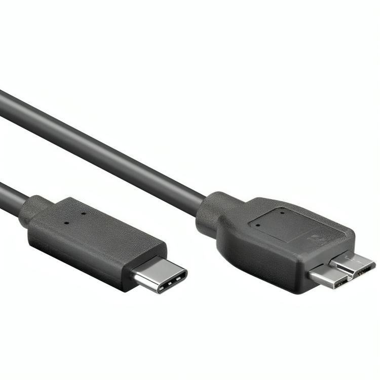 USB C til USB B mikrokabel - Delock
