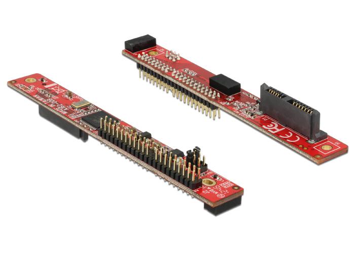 Delock Konverter Slim SATA 13-polet stik > IDE 44-polet stik - Delock