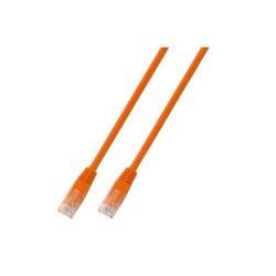 RJ45 Patchkabel U/UTP, Cat.5e 1,0m, orange