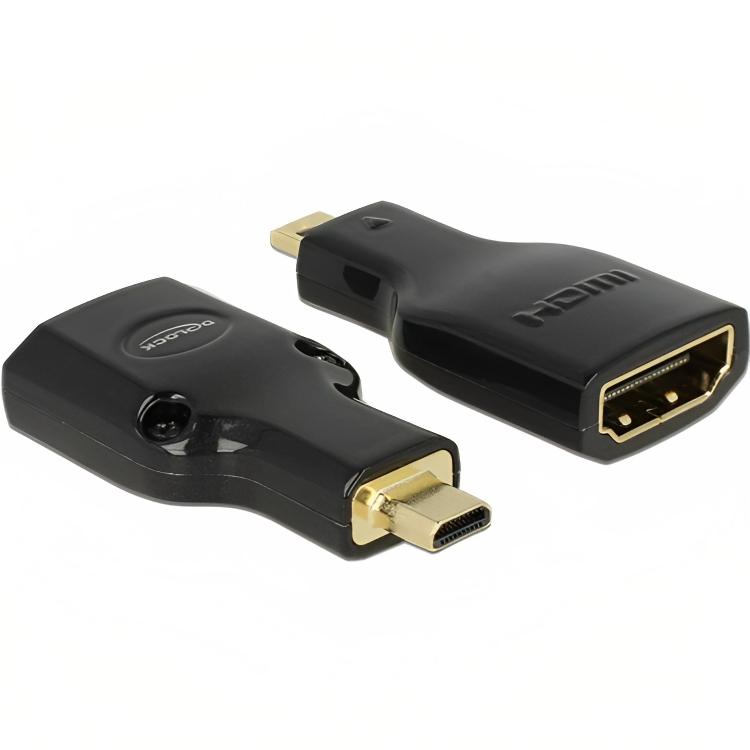 HDMI micro til HDMI A-konverter