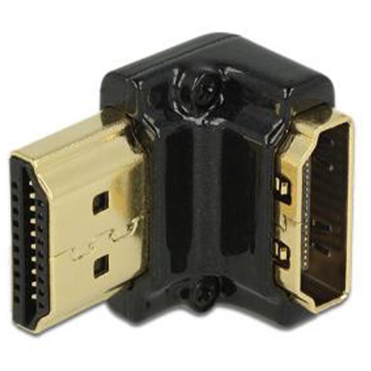 HDMI A konnektor, vinkel nedad