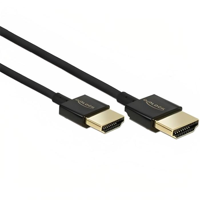 Delock - HDMI-kabel - 2.0 - 0,25 m
