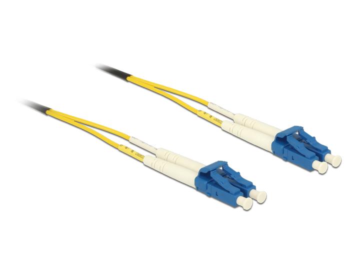 Delock Kabel Fiberoptik LC > LC Singlemode OS2 1 m - Delock