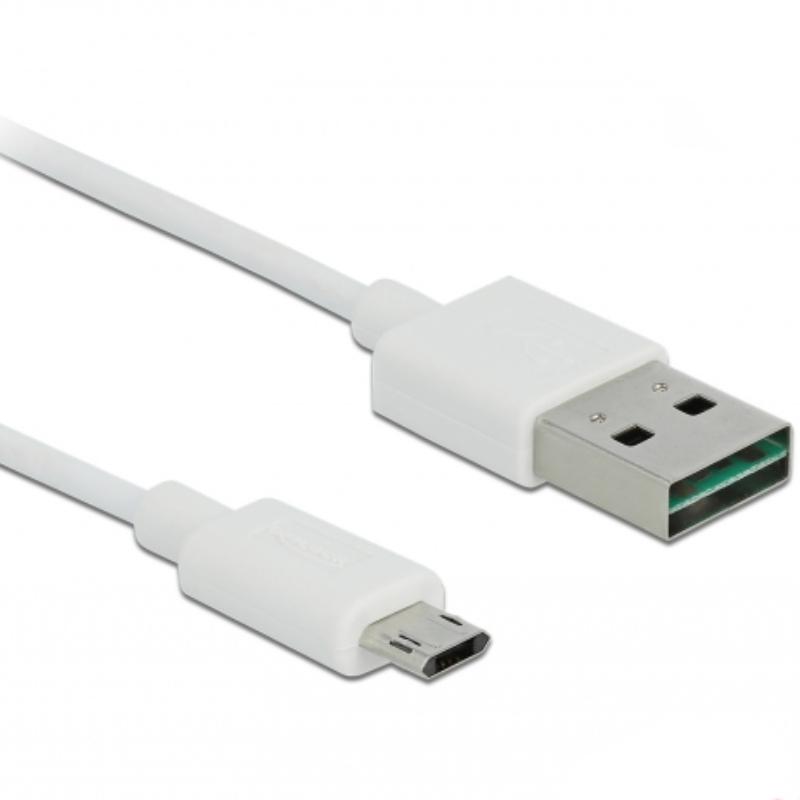 Enkelt USB mikrokabel - Delock