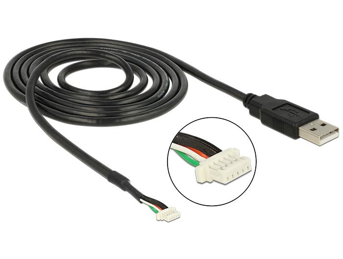 Delock Modul forbindelseskabel USB 2.0 Type-A stik > 5-polet kamerastik V5 - Delock