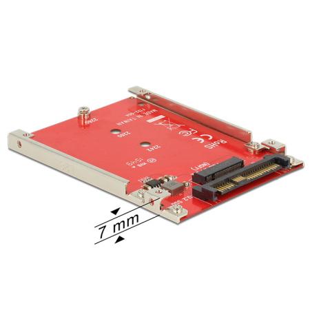 U.2 SFF-8639 til M.2 NGFF-adapter - Delock