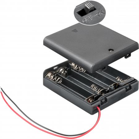 AA-batteriholder - Goobay