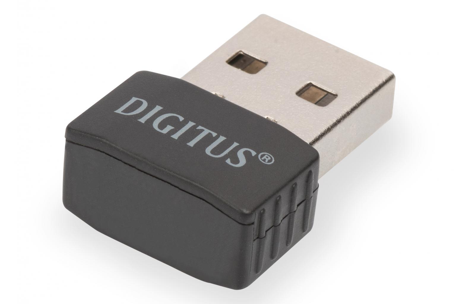 USB WiFi-adapter 5 GHz 600 Mb/s kompakt format