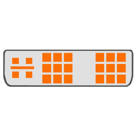 DVI - HDMI-kabel