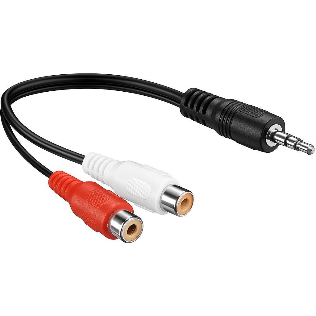 Jack til RCA kabel - Goobay