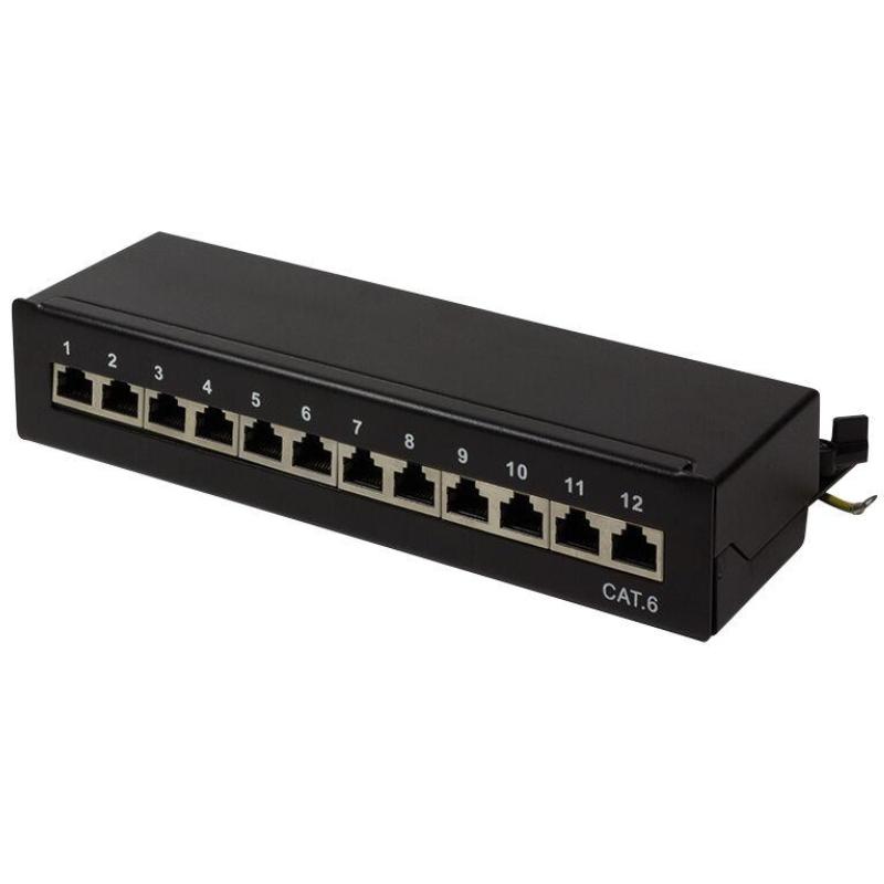 12-ports patchpanel