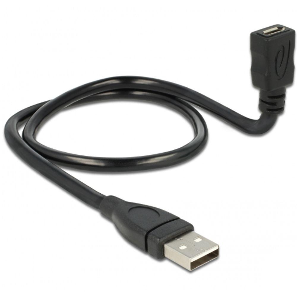 USB Mikro Forlængerkabel USB 2.0
