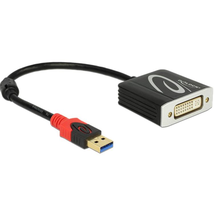 DVI-I til USB A adapter - Delock