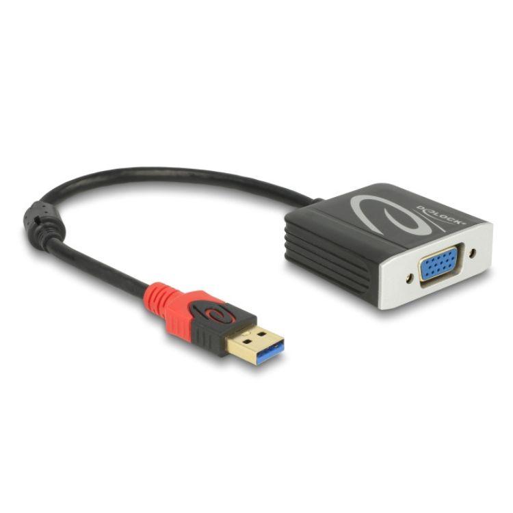 USB til VGA adapter konverter - Delock