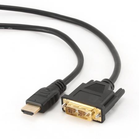 HDMI til DVI-kabel (Single Link), 0,5 m