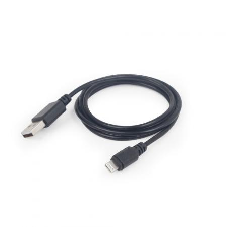 USB-opladerkabel, 2 meter, sort