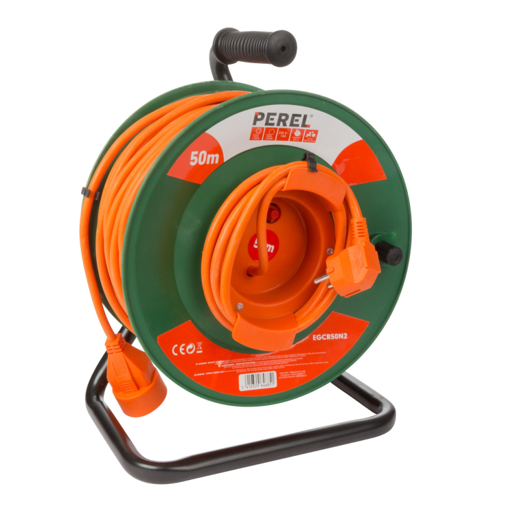 Kabelspole - 50 Meter - Perel