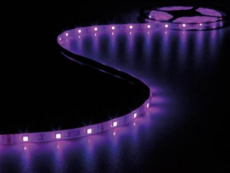 KIT med fleksibel LED-stribe, CONTROLLER og POWER SUPPLY RGB LEDs 5 m 150 - Vellight