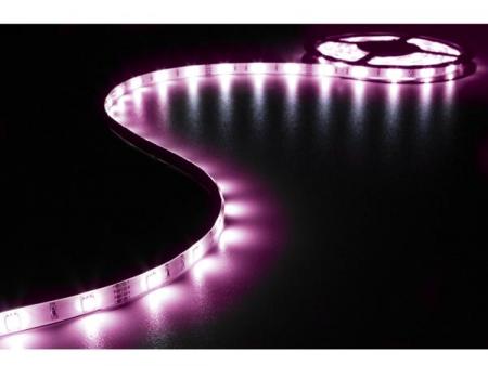 KIT MED FLEKSIBEL LEDSTRIP, CONTROLLER OG STRØMFORSYNING RGB 90 LED'er 3 m - Vellight
