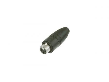 NEUTRIK XLR KABELSTIK, 3-POLIG HUNKONTAKT, FORGYLDT, NIKKEL - Neutrik