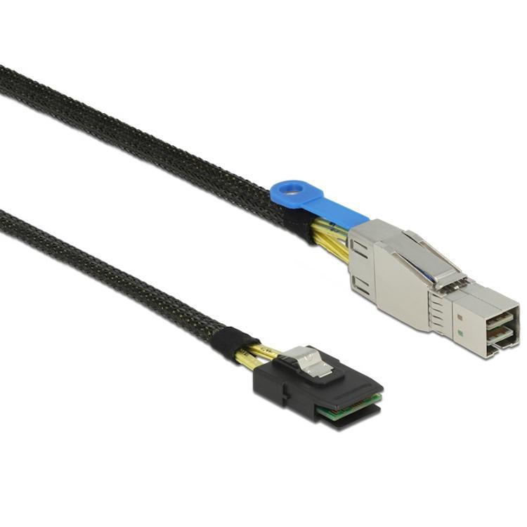 Delock-kabel Mini SAS HD SFF-8644 > Mini SAS SFF-8087 1 m