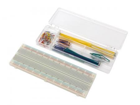 Breadboard uden lodning - 830 indsatser + trådbroer - 140 stk.