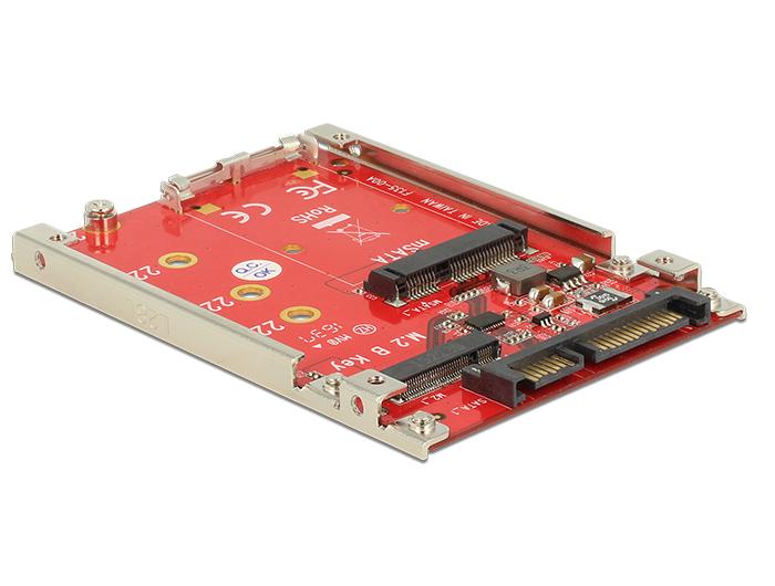 SATA 22-pin til M.2 + mSATA