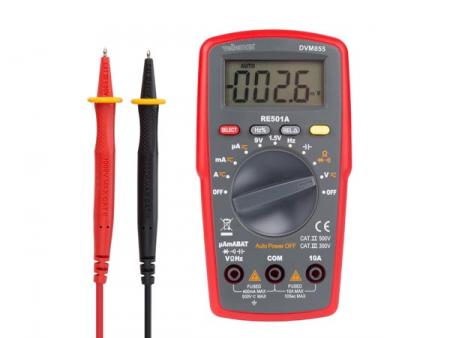 DIGITAL MULTIMETER KAT. II 500 V / KAT. III 300 V 10 A 4000 TÆLLINGER - Velleman