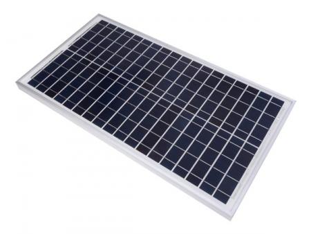 POLYKRISTALLIN SOLPANEL 30 W 12 V - Perel