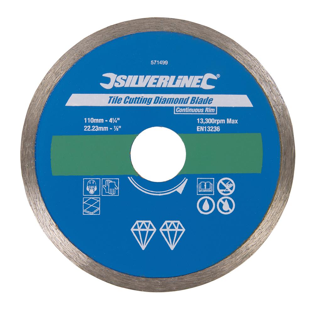 Skæreskive - 7600 Rpm - Ø 200 mm - Silverline
