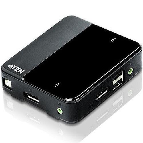 KVM-switch - DisplayPort / USB / Jack - Aten