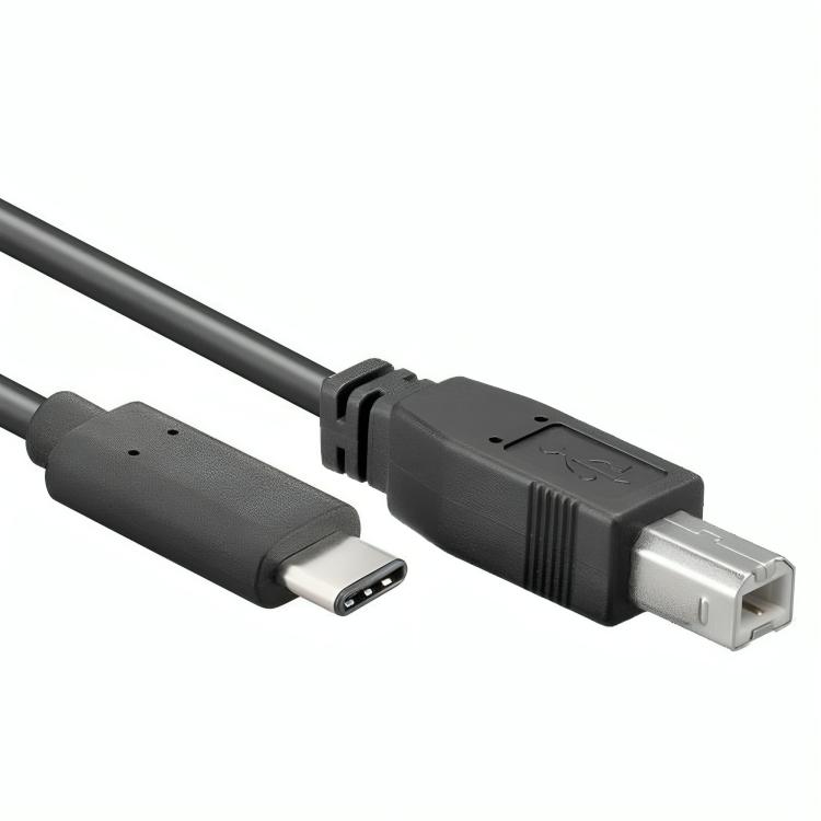 USB C til USB B-kabel