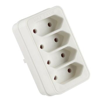 Stikdåse Splitter - 4 x Euro