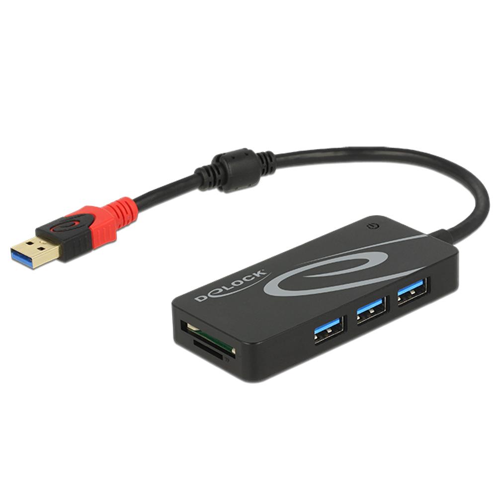 USB A + SD hub - 5 porte - Delock