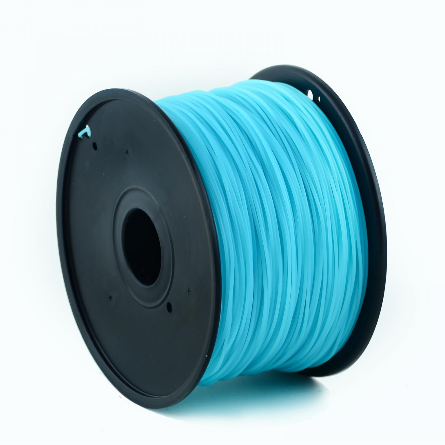 PLA Kunststof Filament til 3D printere, 1,75 mm diameter, lyseblå - Gembird3